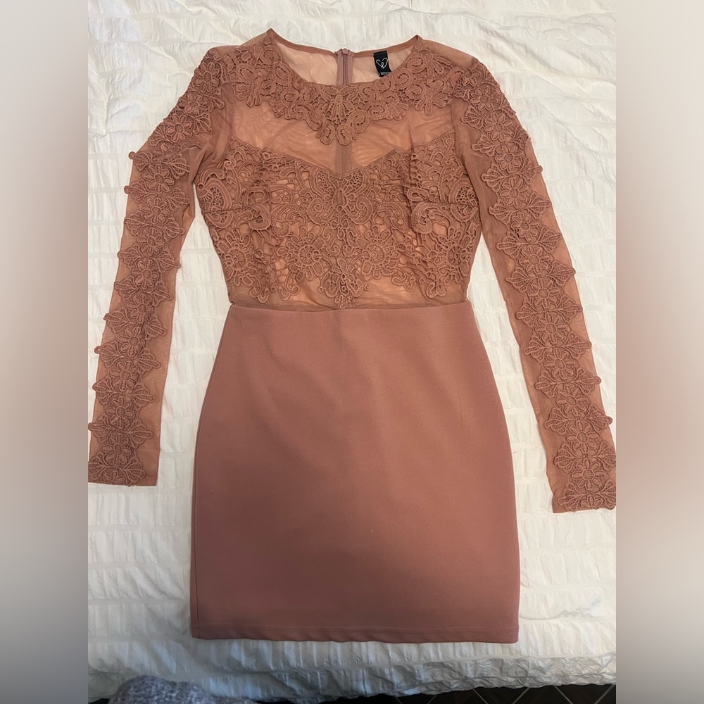 Women’s sheer going out dress